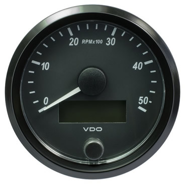 VDO SingleViu Rev Counter Gauges 5000 RPM